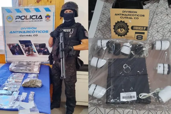 Secuestran cocaína y cannabis sativa preparados para la venta.