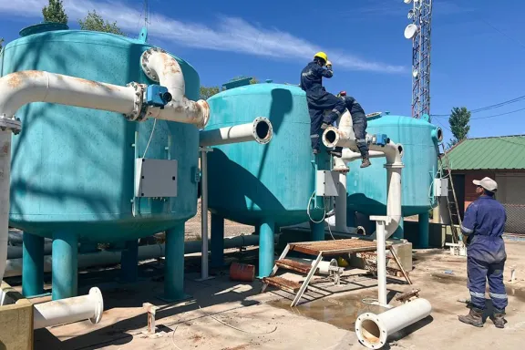 EPAS instalará un filtro de agua en Caviahue para mejorar la calidad del servicio.