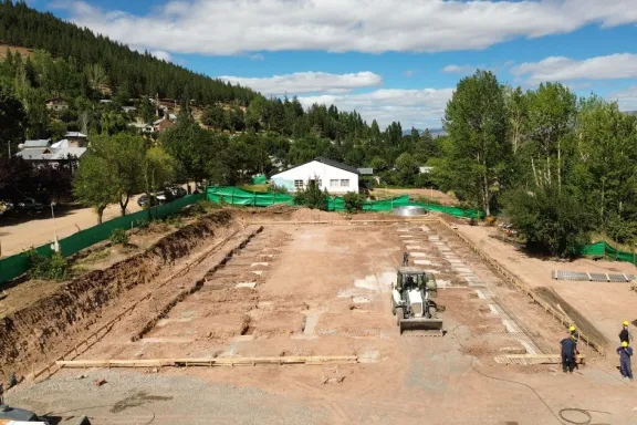 El nuevo SUM de Huinganco impulsa el desarrollo comunitario.