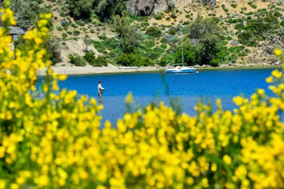 Lago Moquehue: un descanso revitalizante en la experiencia de Pehuenia Madre.