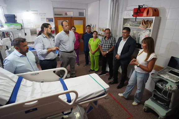 Equipos de última generación llegan al Hospital de San Patricio del Chañar.