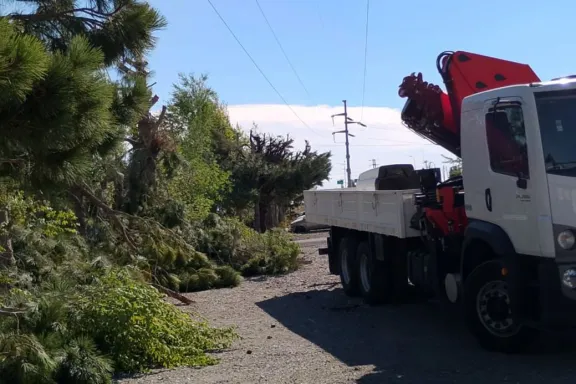 El servicio eléctrico vuelve en las localidades de la zona oeste.