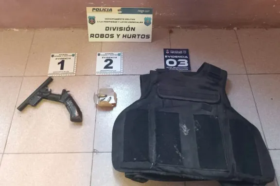Desmantelan red de robo en Neuquén: secuestran armas y droga