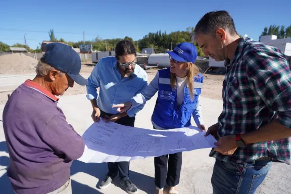 Comienza la construcción del nuevo edificio de Salud en El Chacay.