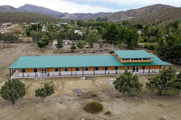 “Últimos pasos en la construcción del nuevo edificio del CPEM N° 109 en Chorriaca”