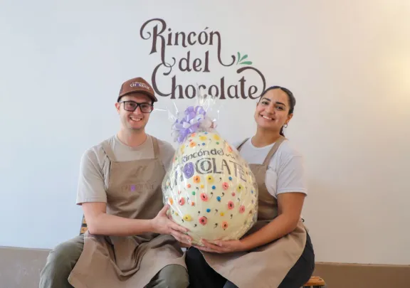 Rincón del Chocolate: Pascuas con creatividad y sorteo en Centenario.