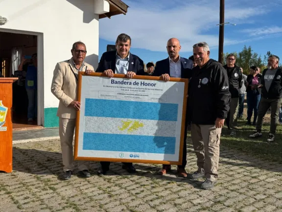 Paso Aguerre rinde homenaje a Jorge “Moncho” Águila, 44 años después de su muerte en Malvinas.