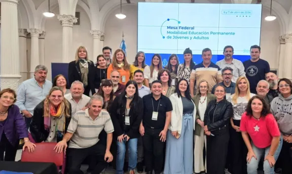 Neuquén estuvo en la Mesa Federal de Educación para Jóvenes y Adultos: avances y propuestas.