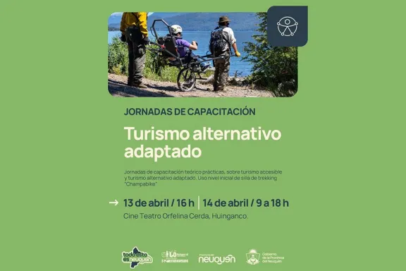 Capacitación en turismo adaptado: sumate a nuestras jornadas de formación profesional.