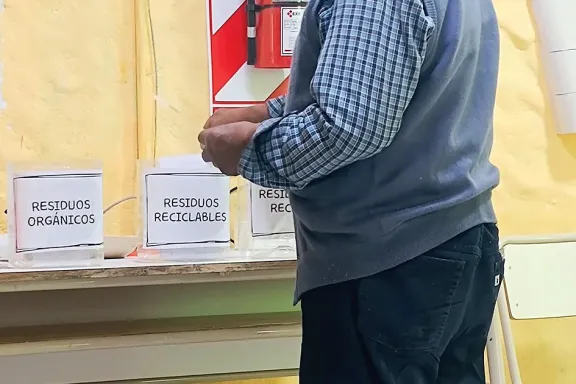 La provincia capacitó en gestión de residuos en La Amarga para un ambiente más sustentable.