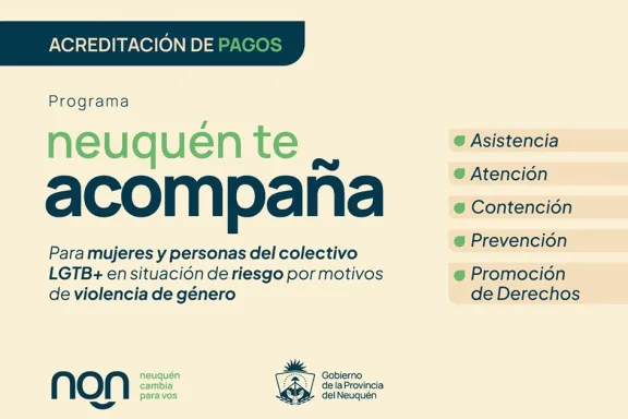 La Provincia confirmó el pago del programa “Neuquén te acompaña” para apoyar a los jóvenes.
