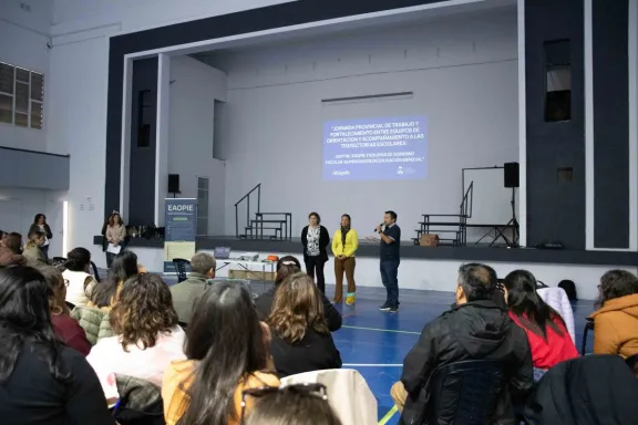 Primer encuentro provincial sobre acompañamiento en trayectorias escolares.