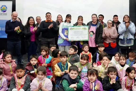 Niños de nivel inicial se comprometen a cuidar el medio ambiente