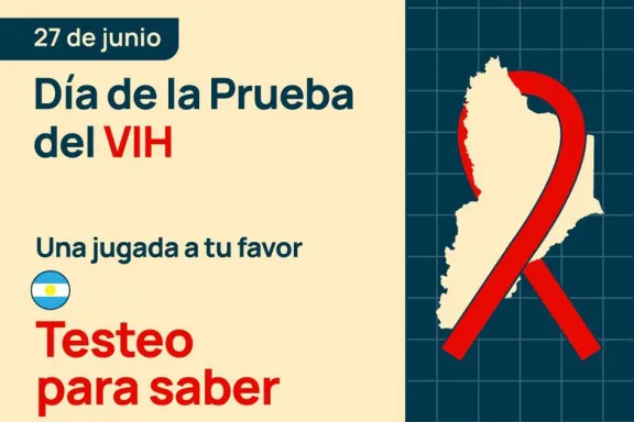 Fin de semana de testeos gratis de VIH en toda la provincia. ¡No te lo pierdas!