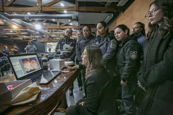 Neuquén llevó a cabo su primera Jornada Académica sobre Entomología Forense.