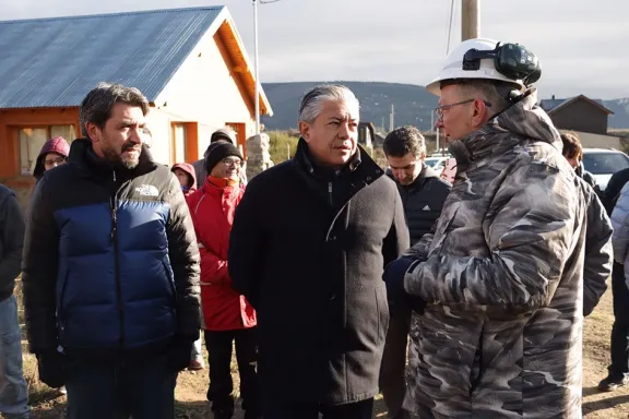 Finaliza la obra de gas que beneficiará a las familias de Valle Chapelco.