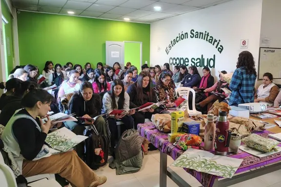 El plan provincial de alfabetización alcanza a más de mil docentes en Neuquén.
