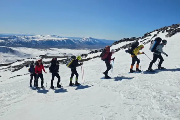 Aula al aire libre en Neuquén: formando a los próximos guías de trekking.