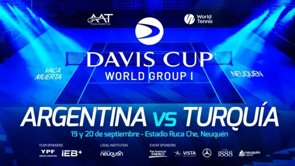 Copa Davis: Neuquén recibe la pasión del tenis internacional.
