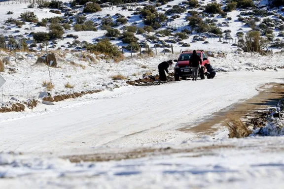 Se esperan lluvias y nevadas en la cordillera esta semana.