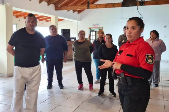 Neuquén potencia a los Agentes de Prevención con nuevas técnicas de defensa.