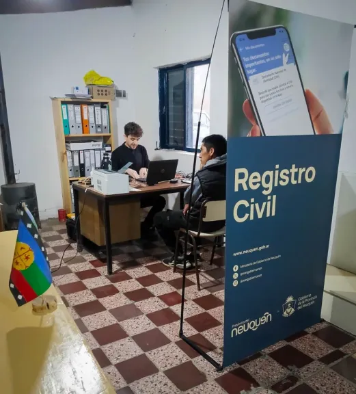 El Registro Civil amplía sus servicios para comunidades mapuches en Argentina.