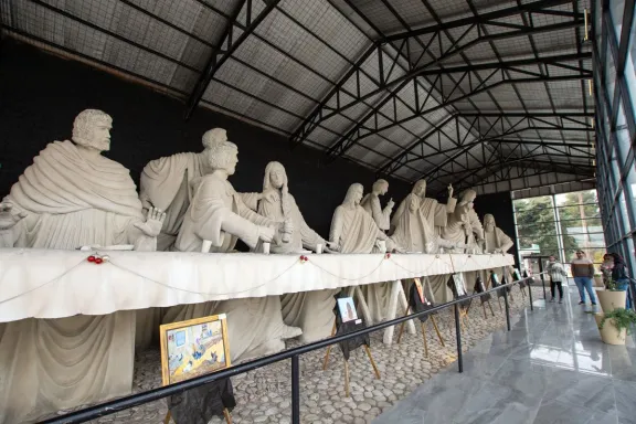 La Última Cena: una impresionante representación monumental en Cutral Co.