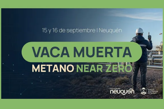 Referentes internacionales abordarán el reto del metano en Vaca Muerta.