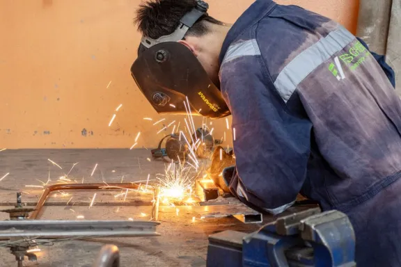 Capacitación en Soldadura para docentes en San Martín de los Andes.