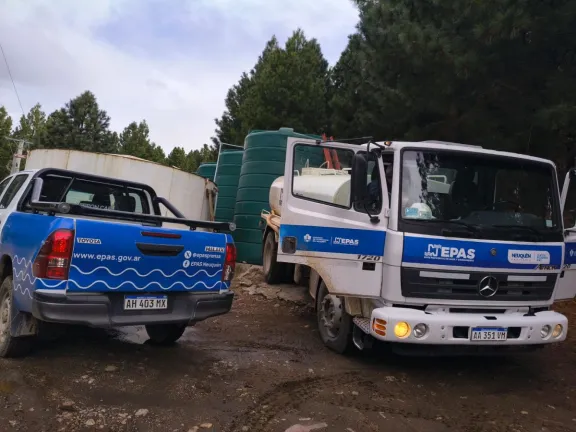 EPAS avanza para normalizar el agua en Junín y Aluminé