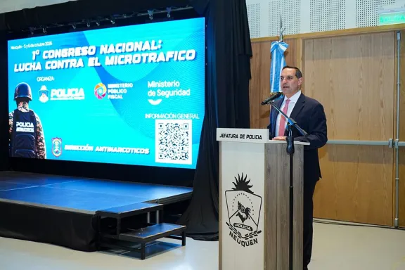 Inicia en Neuquén el Primer Congreso Nacional sobre la Lucha contra el Microtráfico.