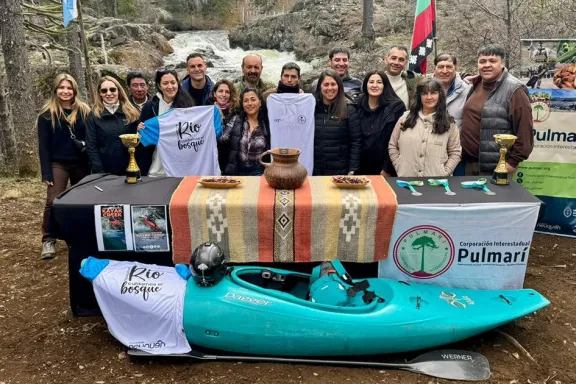 Se lanzó el Campeonato Argentino de Kayak Creek que se realizará en Aluminé.