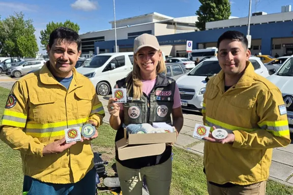 Brigadistas neuquinos se entrenan en España para prevenir y combatir incendios forestales.
