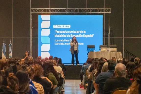 Más de 1.600 personas asistieron al Primer Congreso Provincial de Educación Inclusiva.