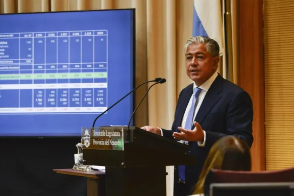 Figueroa presenta el presupuesto 2027 con foco en obras públicas.